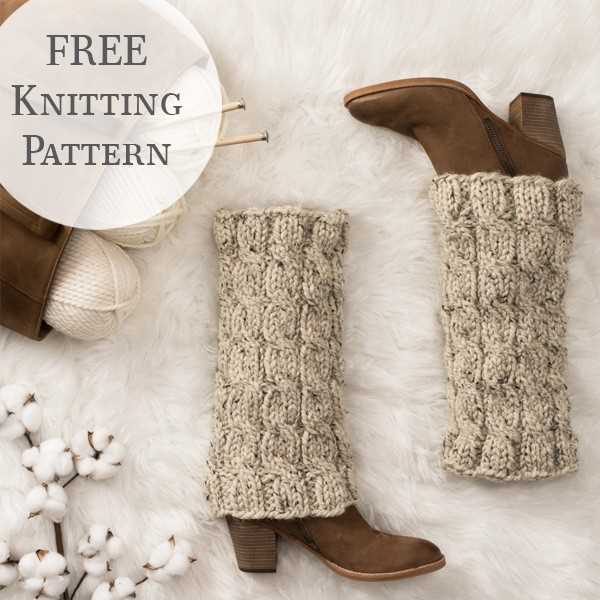 Knit leg warmer pattern beginner
