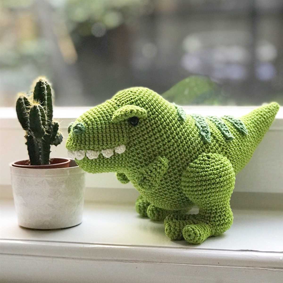 Patons dinosaur knitting pattern
