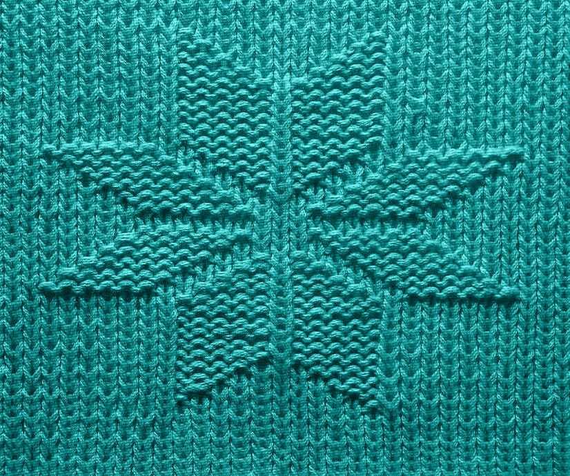 Knitting pattern example