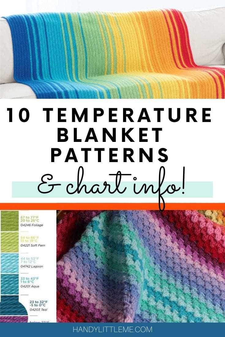 Knit temperature blanket pattern free
