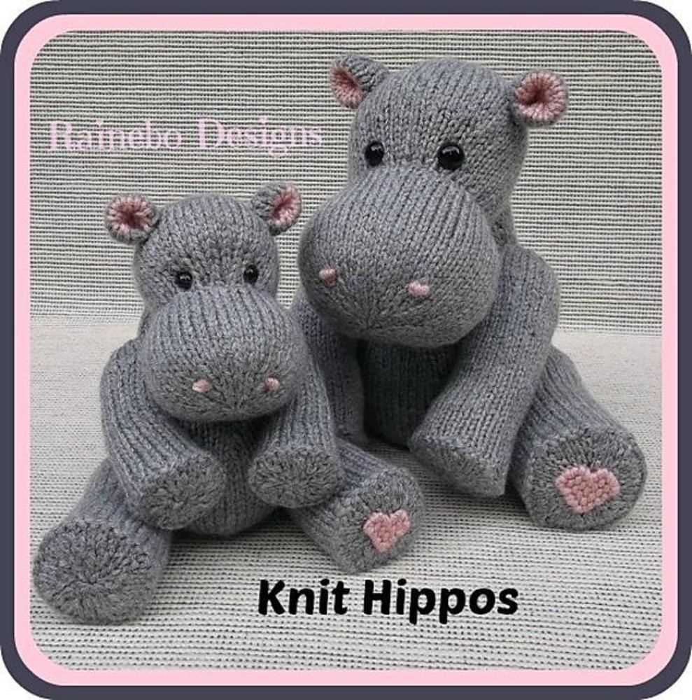 Mini animal knitting patterns
