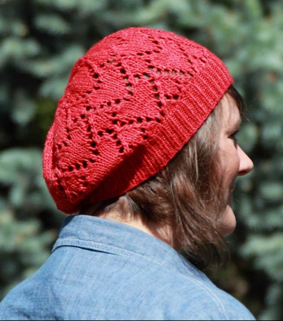 Heart hat knitting pattern free