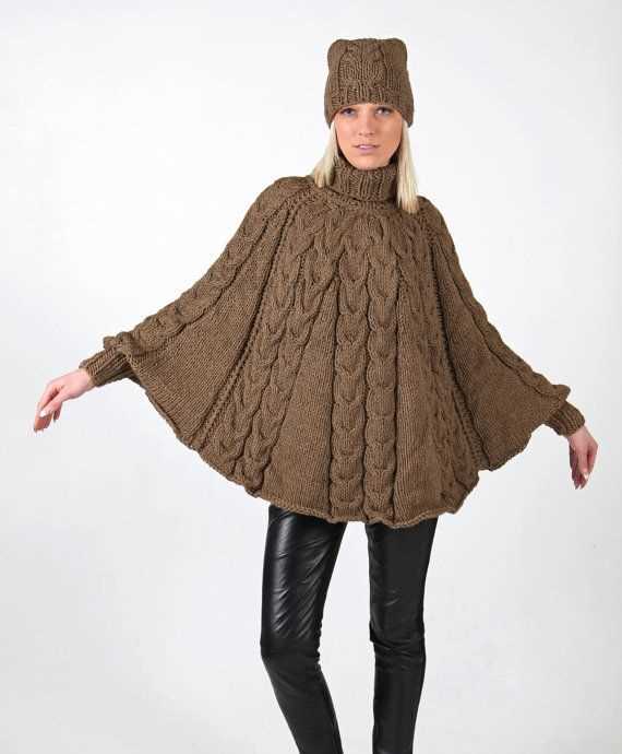 Knitted poncho patterns