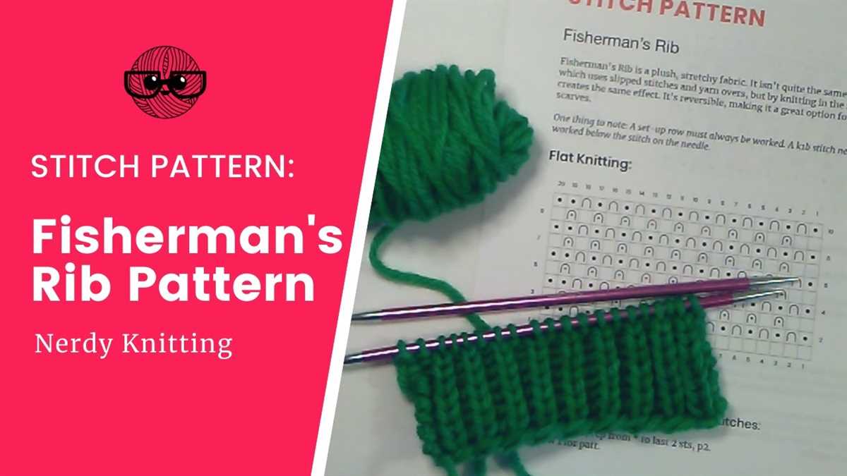 Fisherman knitting pattern