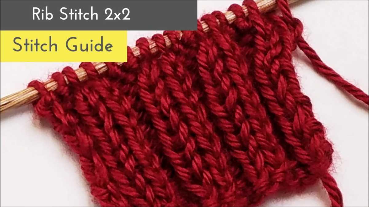 Knit and purl stitch scarf patterns