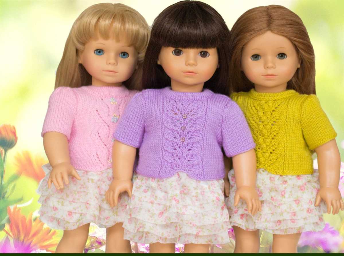 Knitting patterns for 14 inch doll clothes