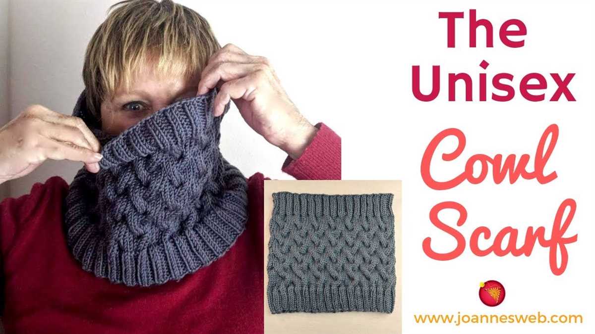 Free mens cowl knitting pattern