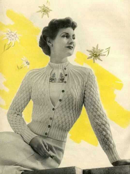 Vintage inspired knitting patterns