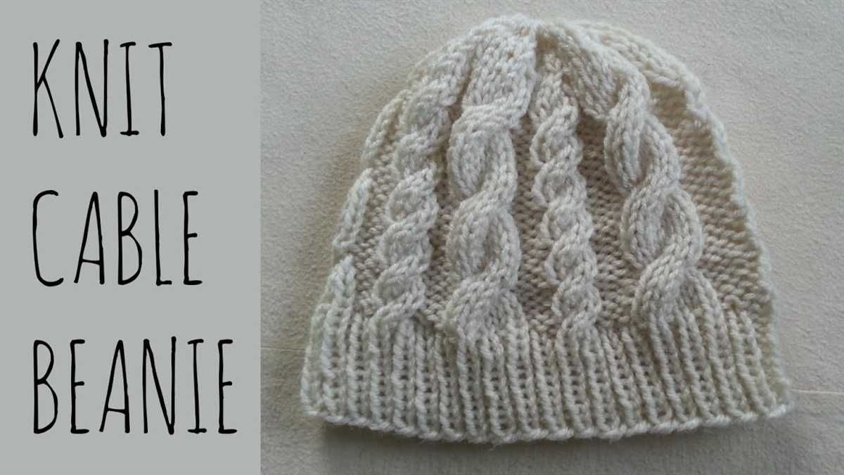 Easy knit toque pattern
