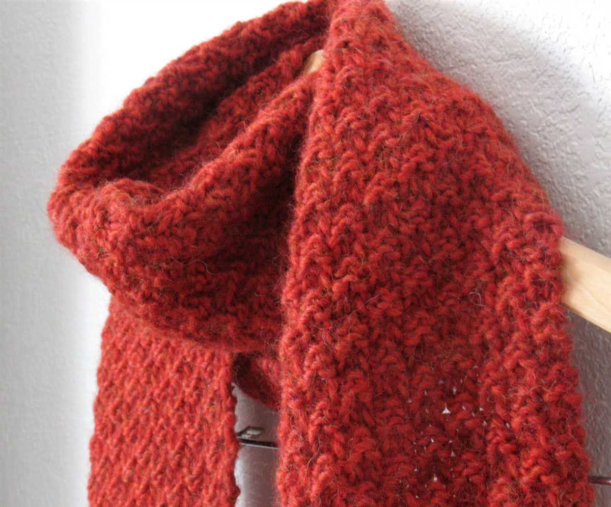 Parallelogram scarf knitting pattern free