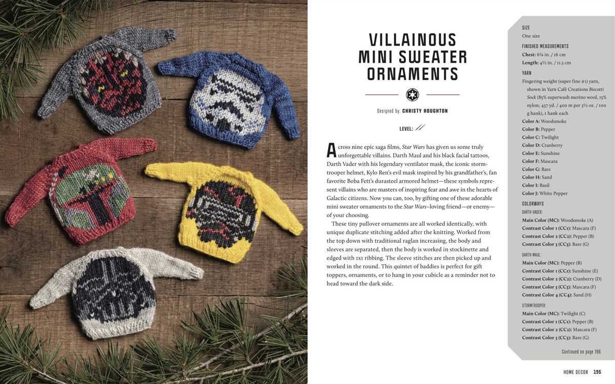 Free star wars knitting patterns