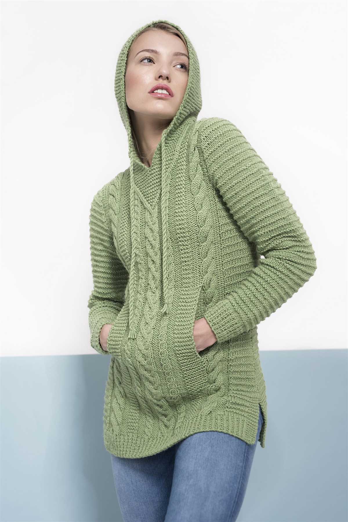 Knit hoodie pattern free