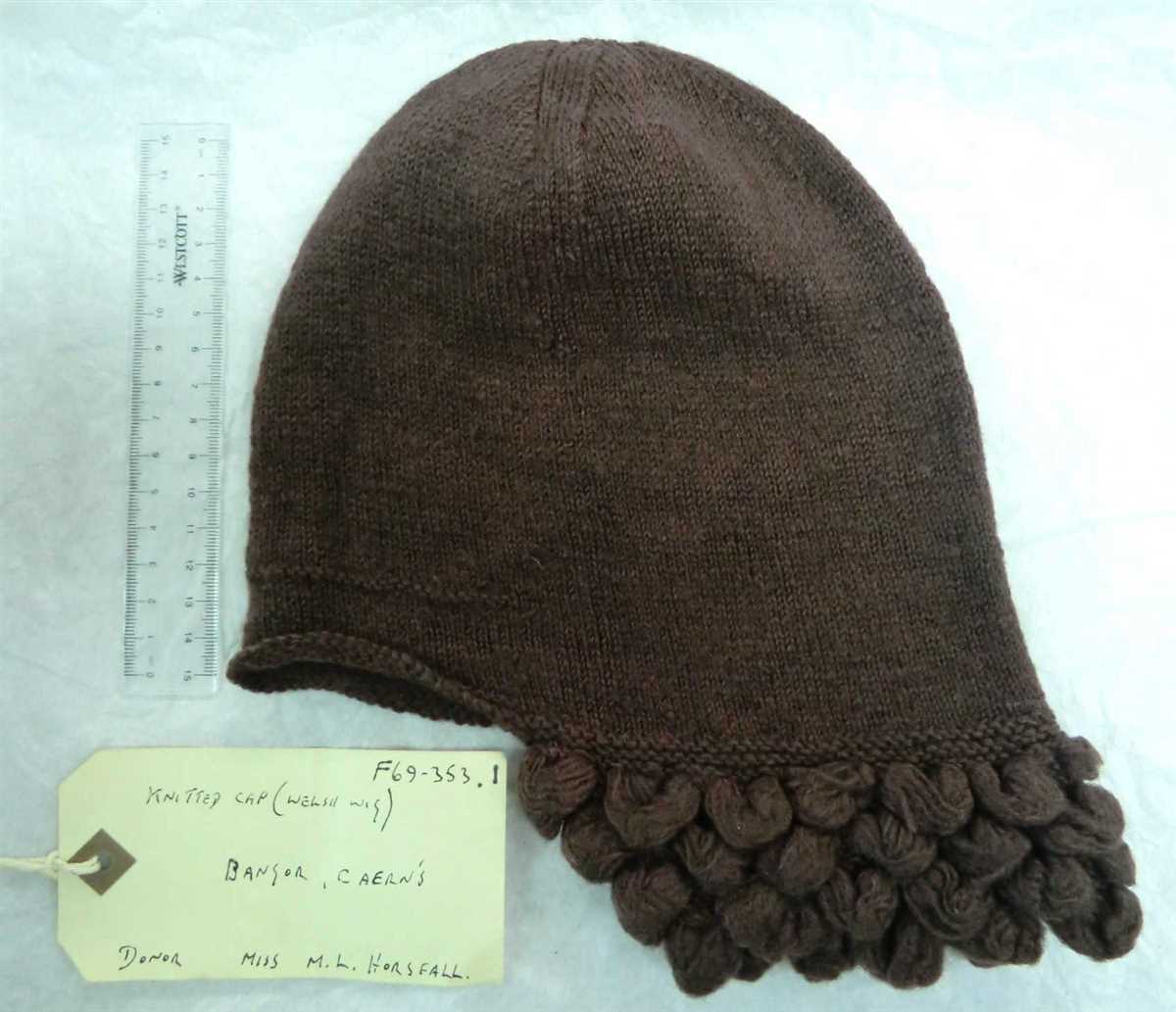 Welsh wig knitting pattern