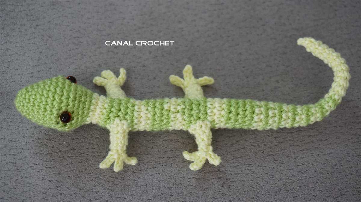 Lizard knitting pattern free