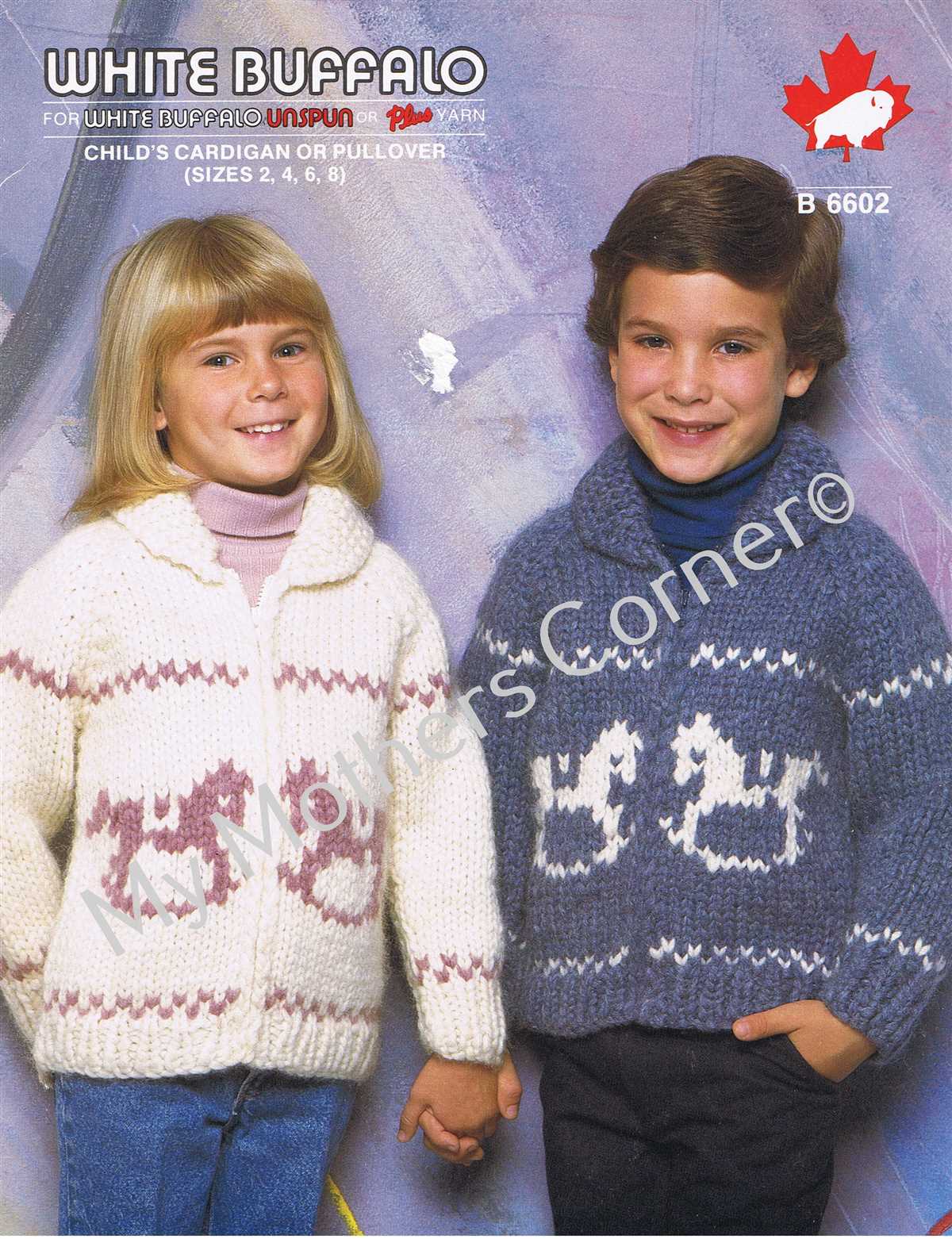 White buffalo knitting patterns