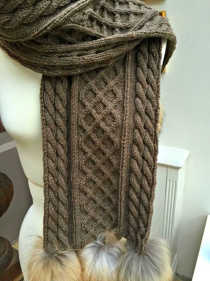 Free knitting patterns mens scarf