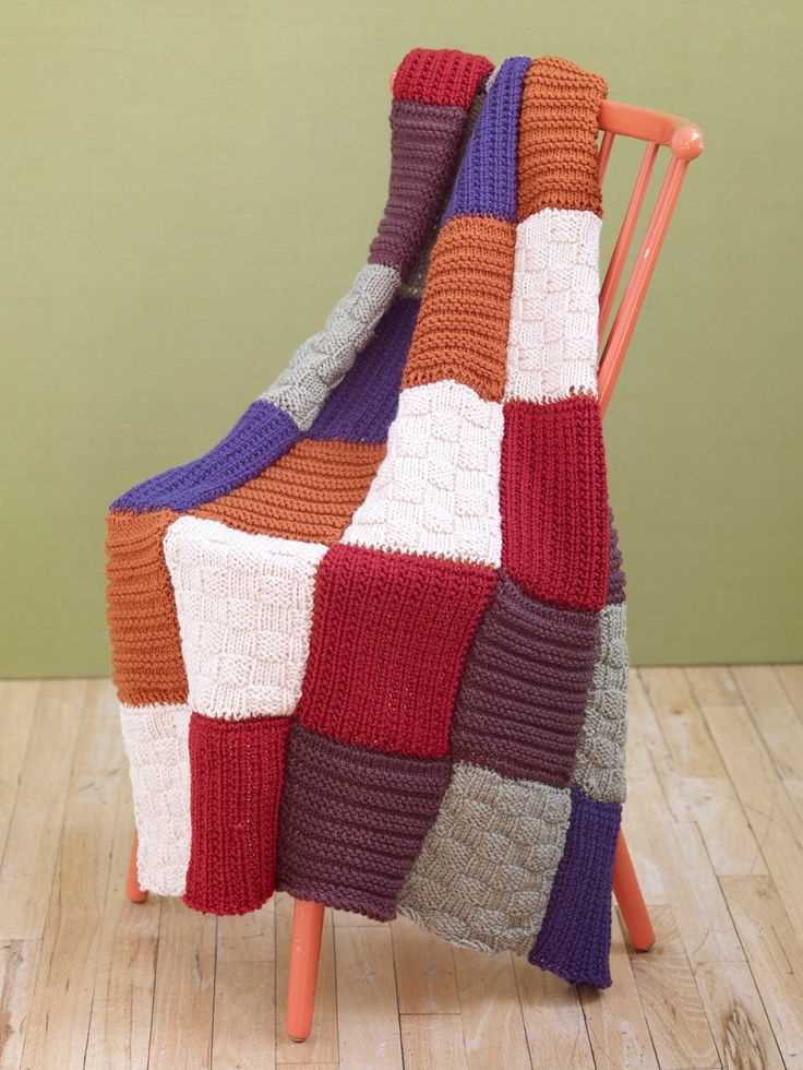 Easy knitted afghan patterns