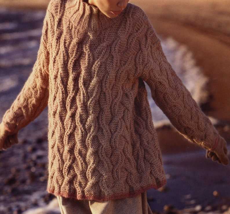 Aran fisherman knit sweater patterns