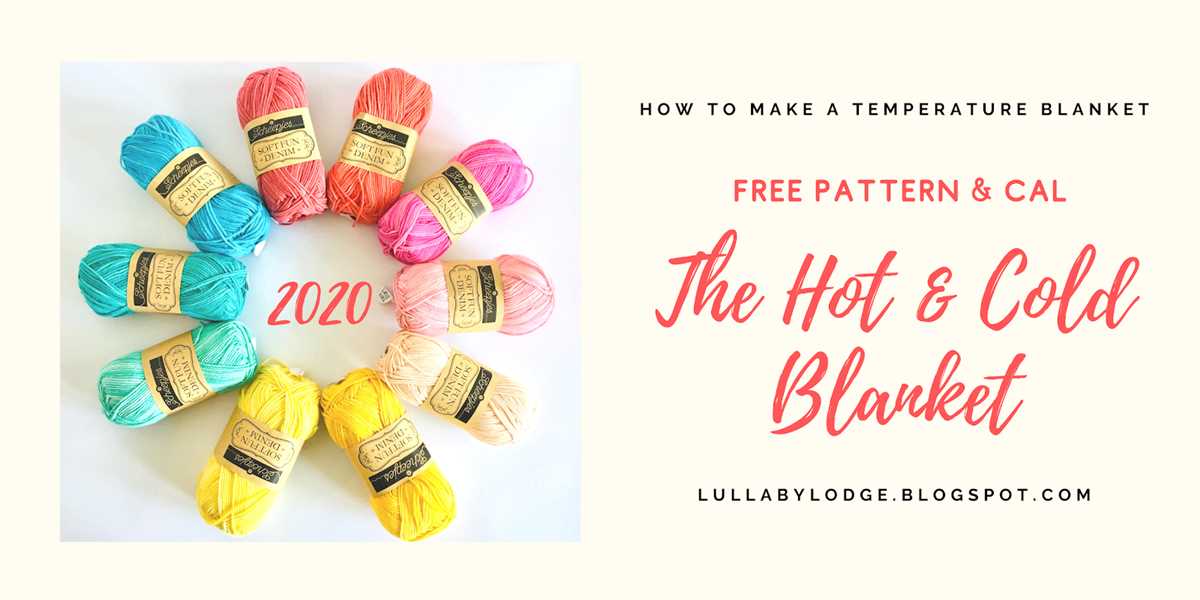 Knit temperature blanket pattern free