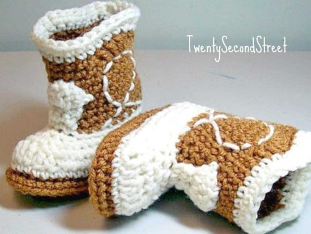 Try This Unique and Free Knit Cowboy Booties Pattern
