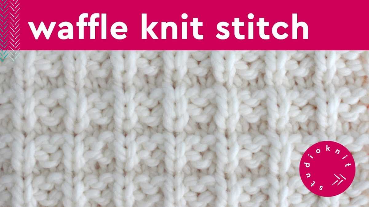 Two row repeat knitting pattern