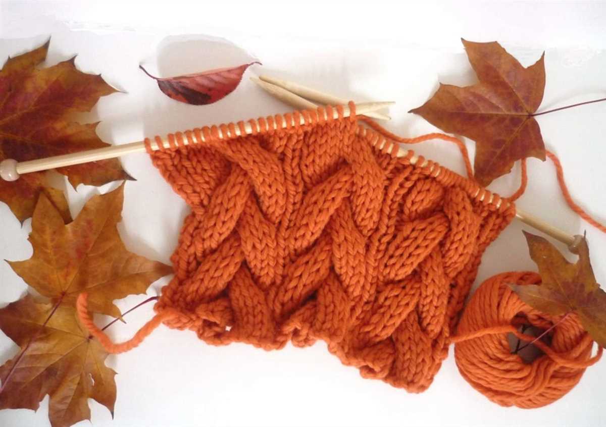 Corkscrew knitting pattern