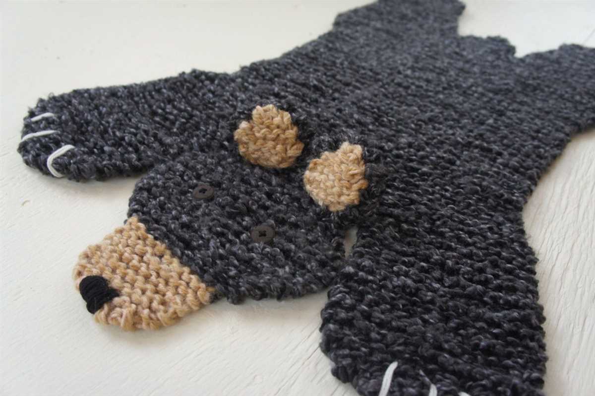 A Guide to Knitting a Cozy and Adorable Bear Paw Pattern Bear paw knitting pattern