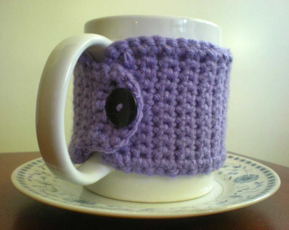 Coffee cup cozy knitting pattern free