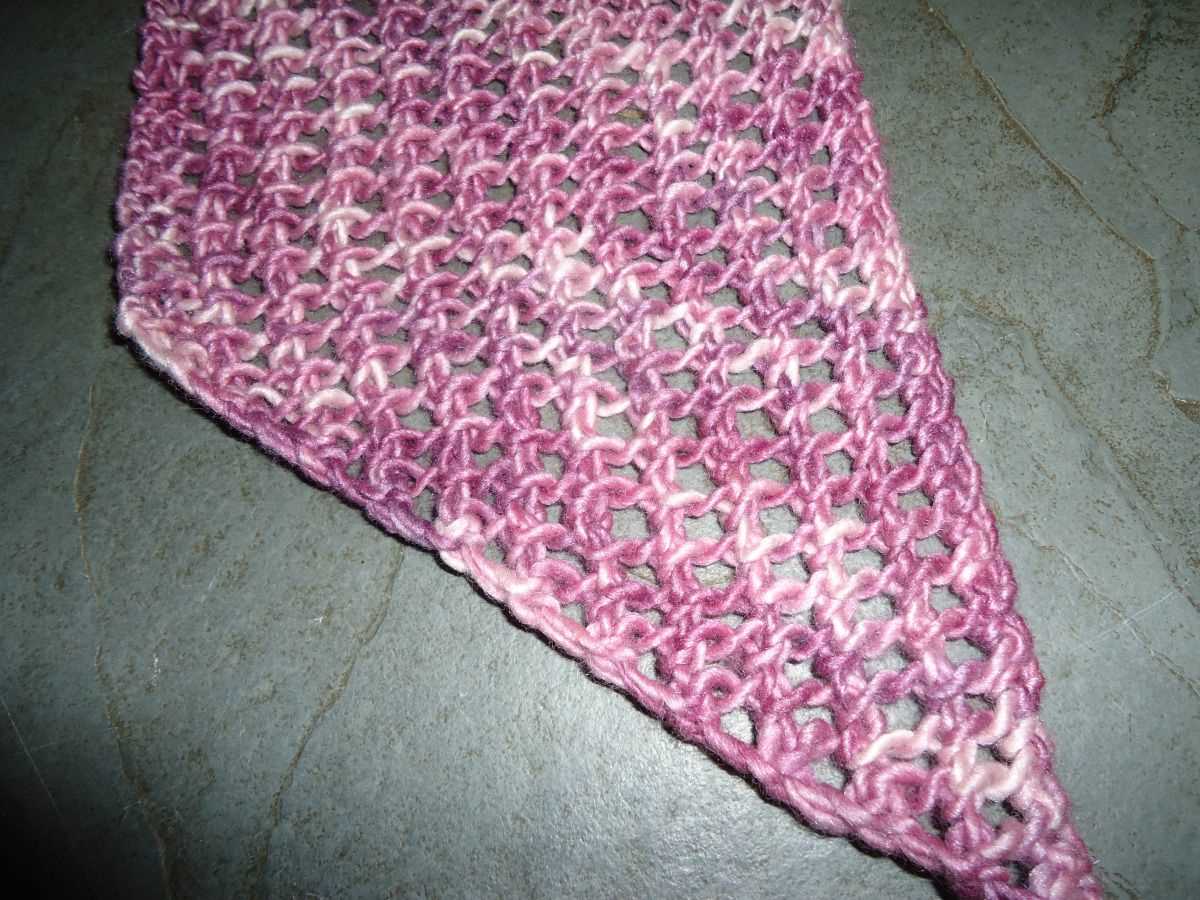 Parallelogram scarf knitting pattern free