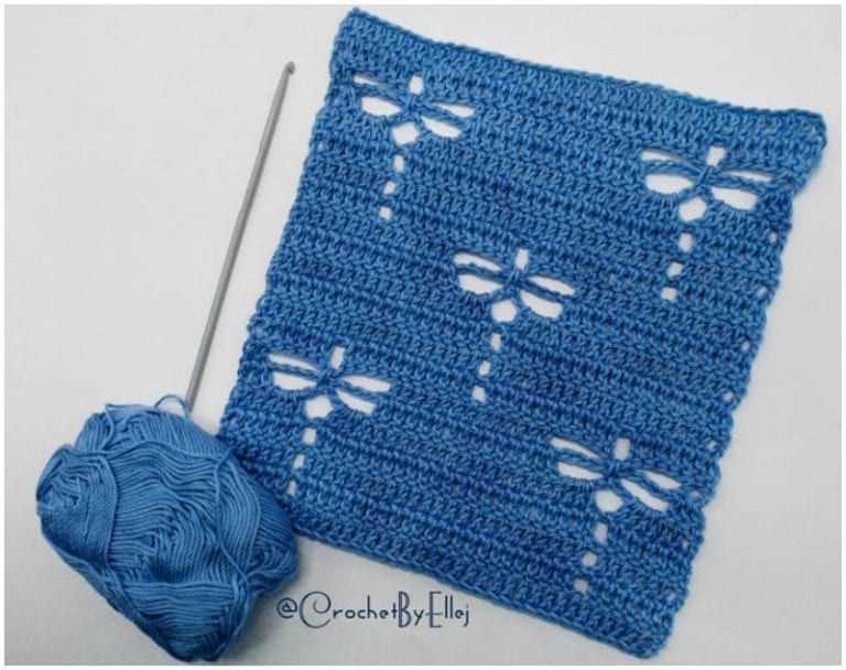 Dragonfly knitting pattern