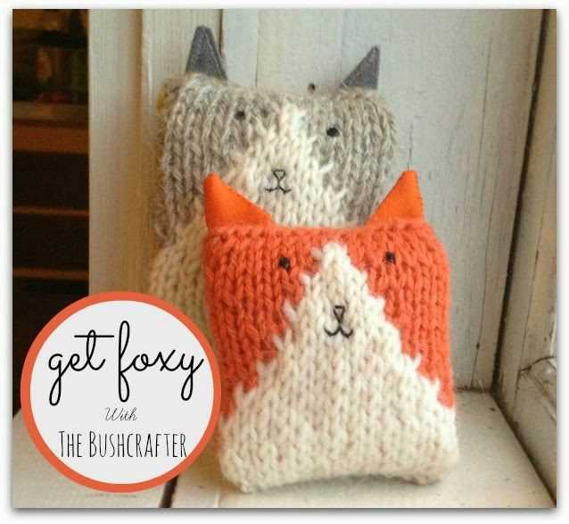 Free fox knitting pattern
