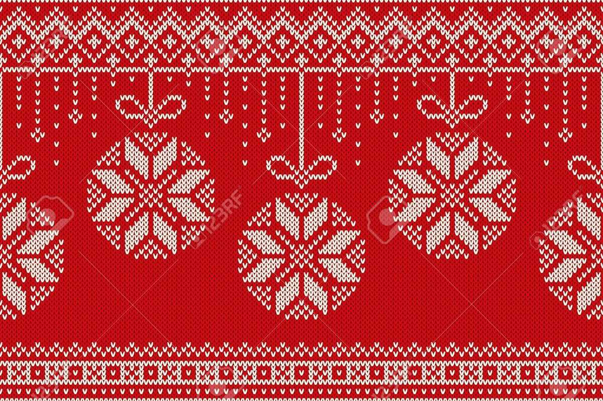 Free knitted christmas bell pattern