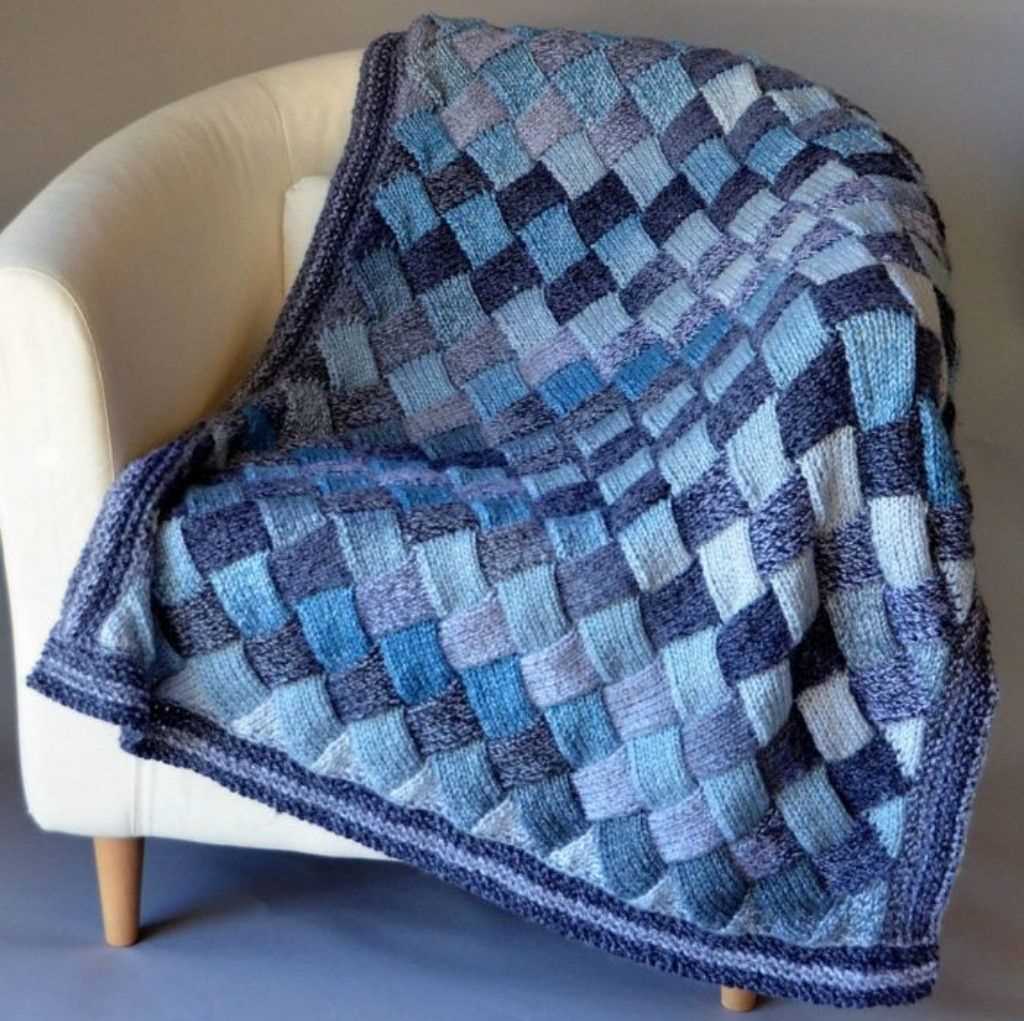 3 color blanket knitting pattern