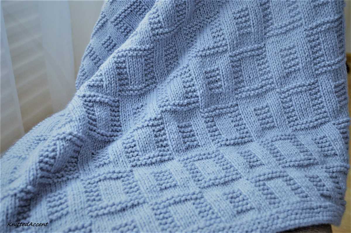 Knitting pattern instructions